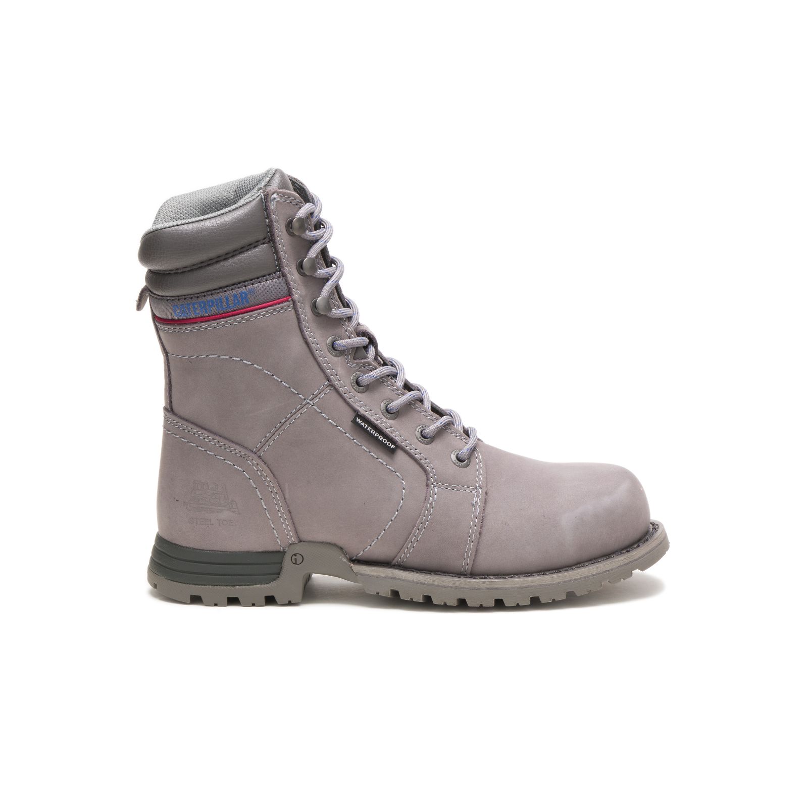 Caterpillar Steel Toe Boots Online UAE - Caterpillar Echo Waterproof Steel Toe Womens - Grey JWEAMG023